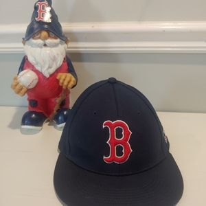 Boston Red Sox MLB OC Sports Proflex Solid Navy Hat Cap Adult Men's Flex Fit M/L